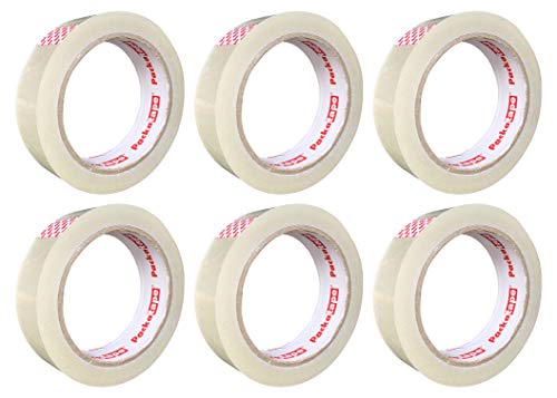 6 Rolls Clear Сellotape Stationery Tape 24mm x 66m Packatape®