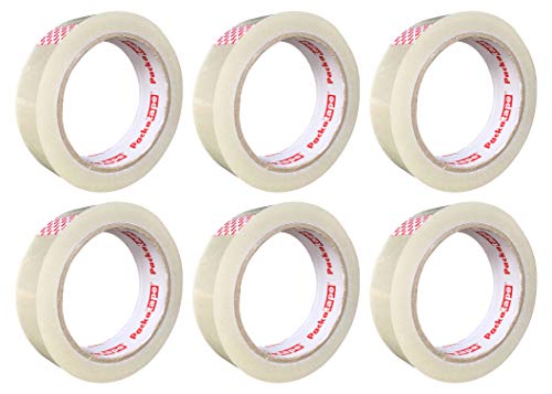 6 Rolls Clear Сellotape Stationery Tape 24mm x 66m Packatape®